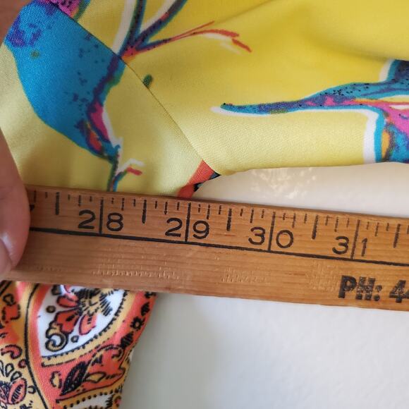 Melissa Paige Womens Shirt Top Beaded Neckline Blouse Sz 4XL 3/4 Sleeve V Neck - Picture 11 of 12